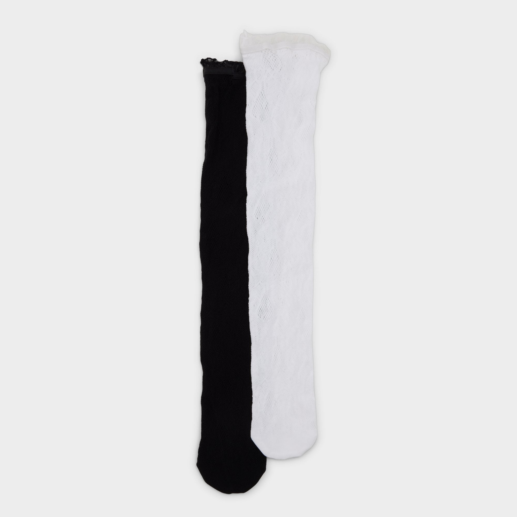 Aldo Lacydaze in Black White - Crew socks Black/white
