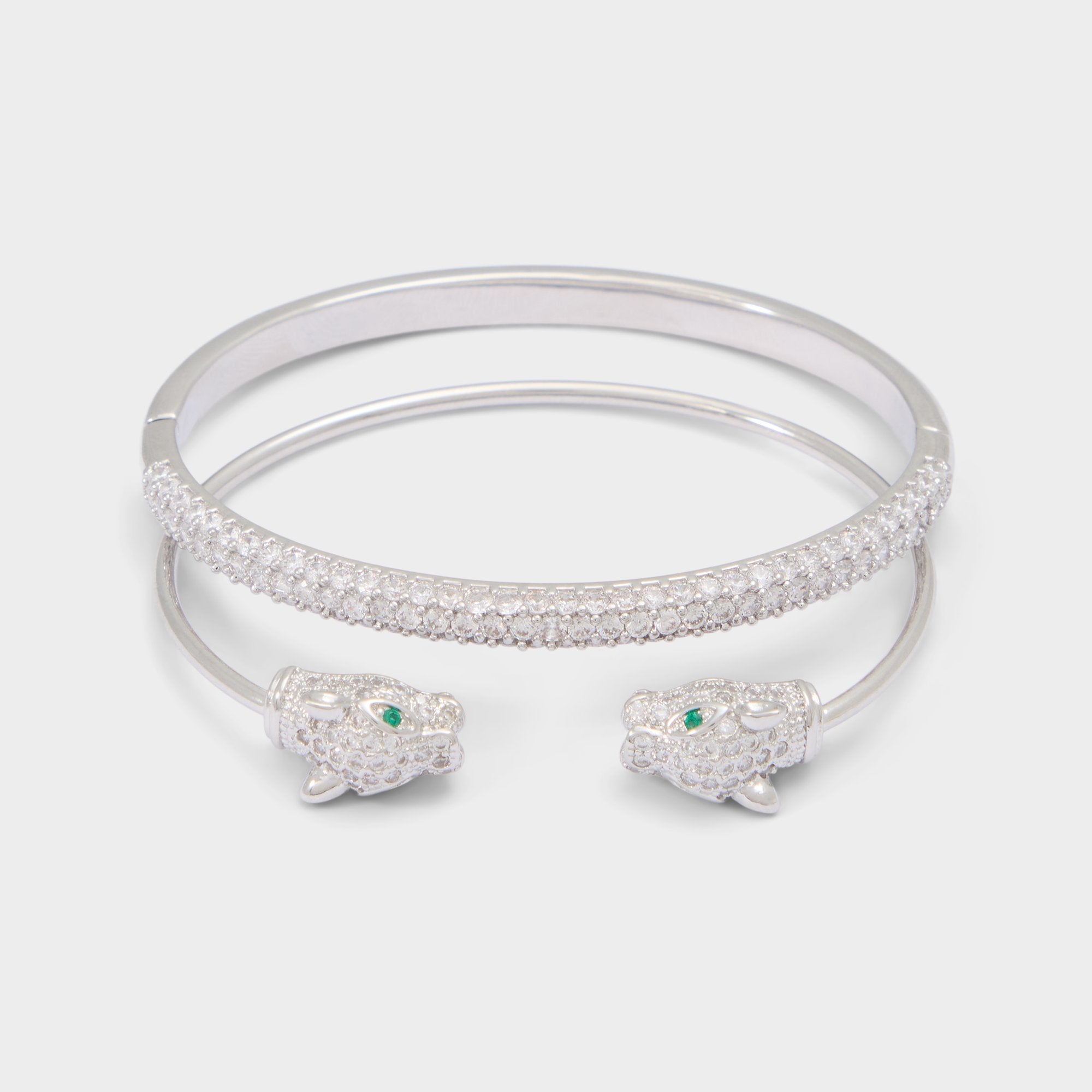 Aldo Albamaelden in Silver Clear Multi - Bangle bracelet Silver/clear multi