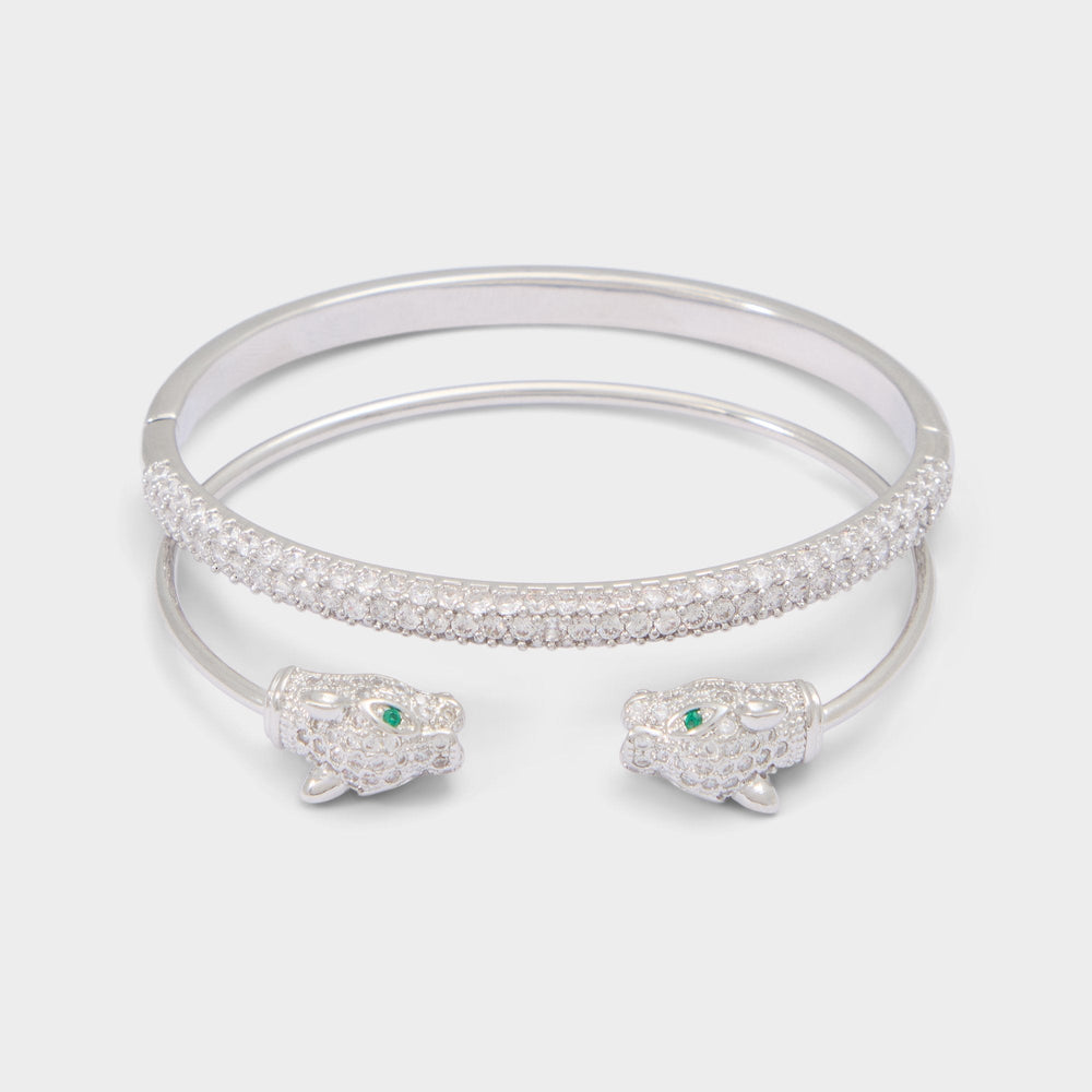 Aldo Albamaelden in Silver Clear Multi - Bangle bracelet Silver/clear multi