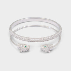 Aldo Albamaelden in Silver Clear Multi - Bangle bracelet Silver/clear multi