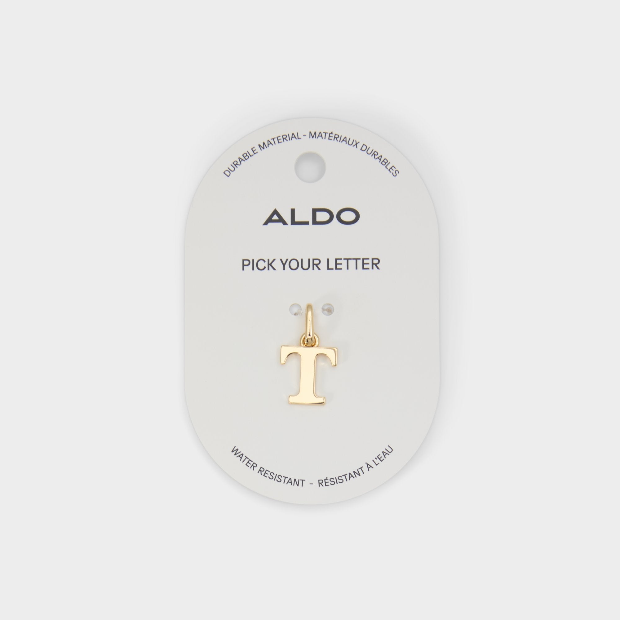 Aldo Initials Medium Yellow Women's Jewelry Charms - Jewelry charm Medium Yellow
