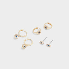 Aldo Pelevin Light Blue Women's Earrings - Hoop earrings Light Blue