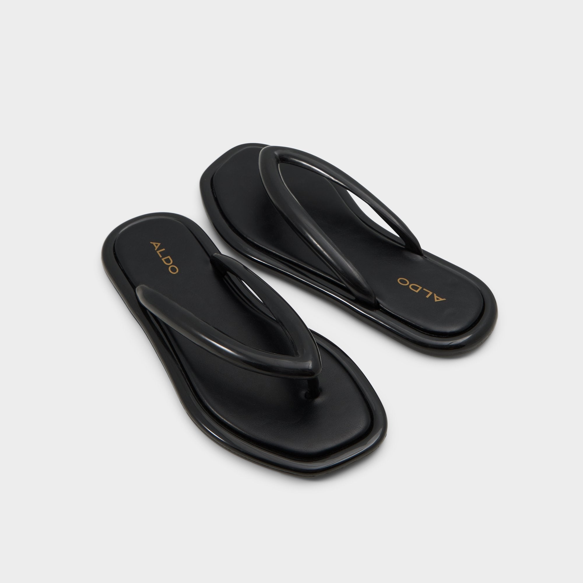 Aldo Sunnystrolls in Black - Jelly sandal Black