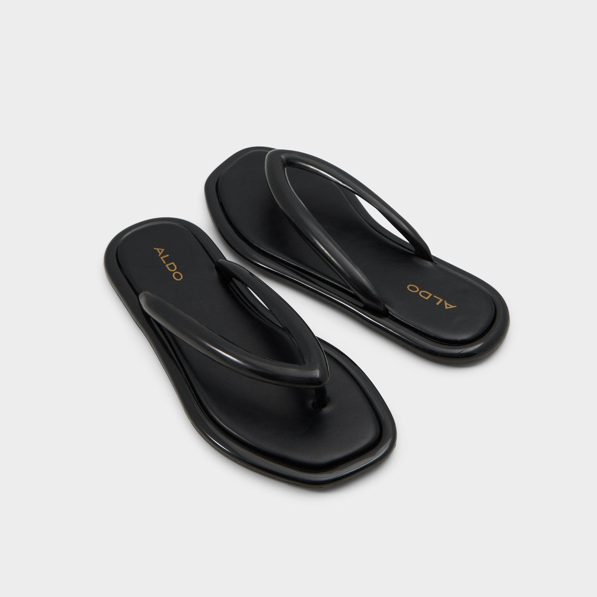 Aldo Sunnystrolls in Black - Jelly sandal Black