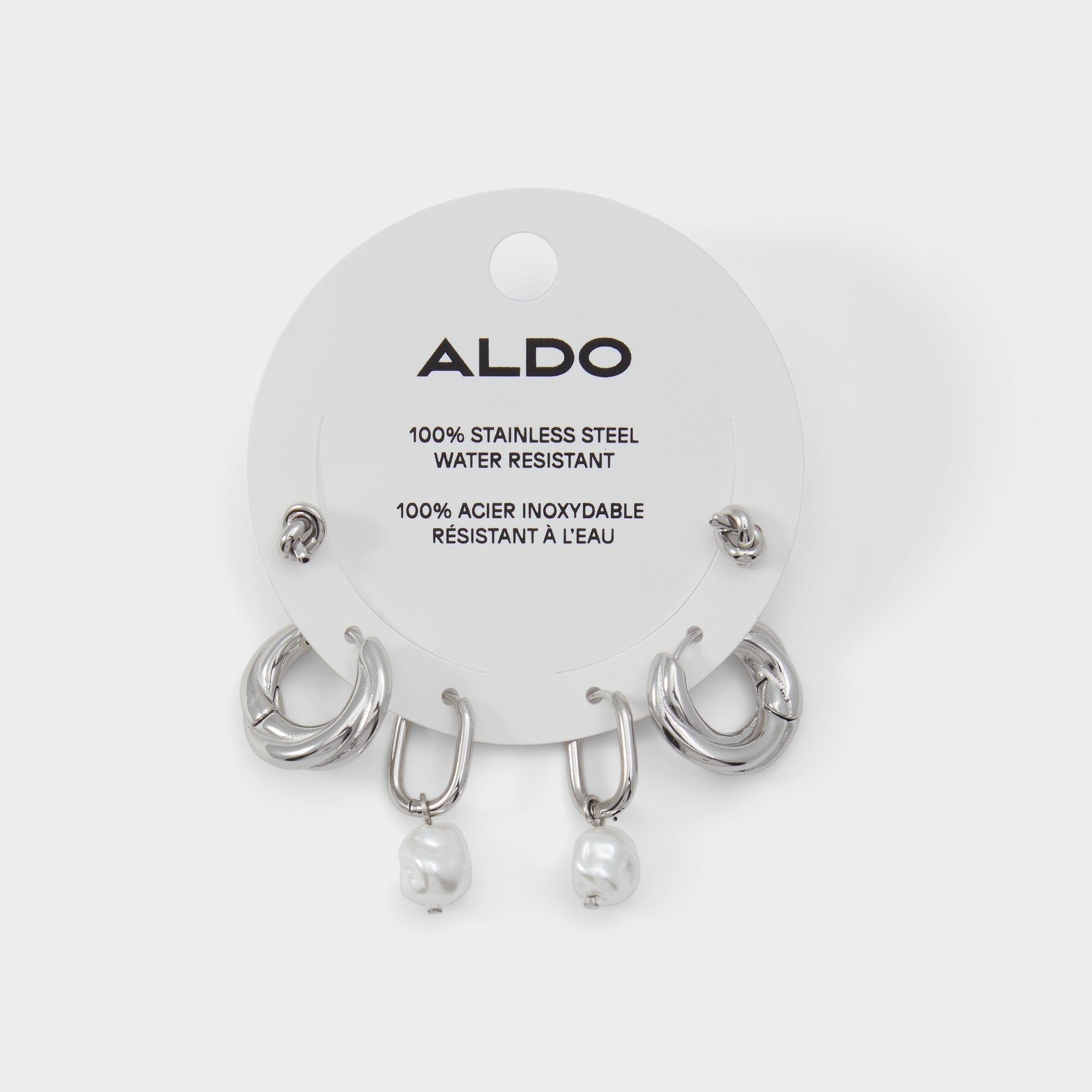 Aldo Loveknots Silver Women's Aldo Sport Club - Earrings Silver