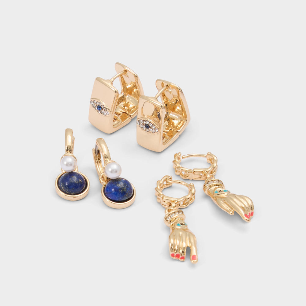 Aldo Mystiquegaze in Navy - Hoop earrings Navy