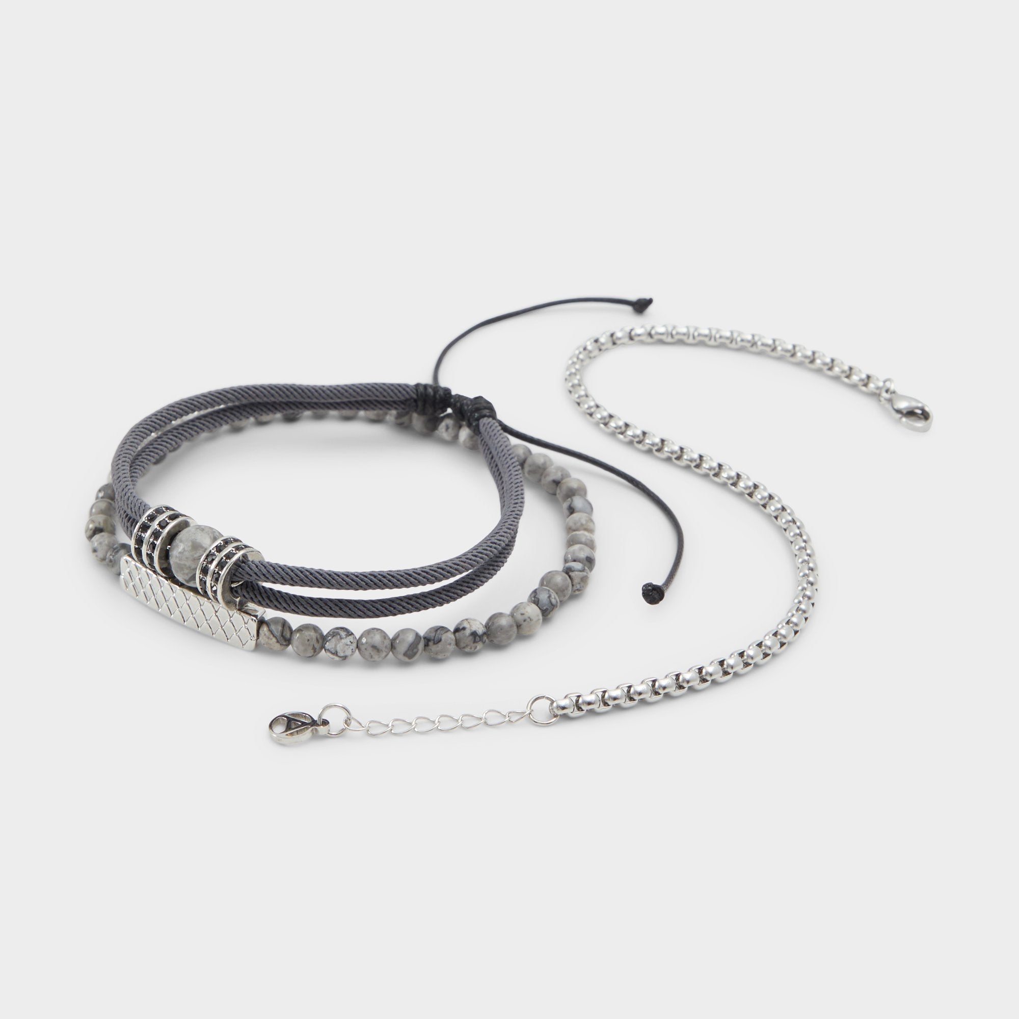 Aldo Walldorf Grey Men's Jewelry - Bracelet Grey